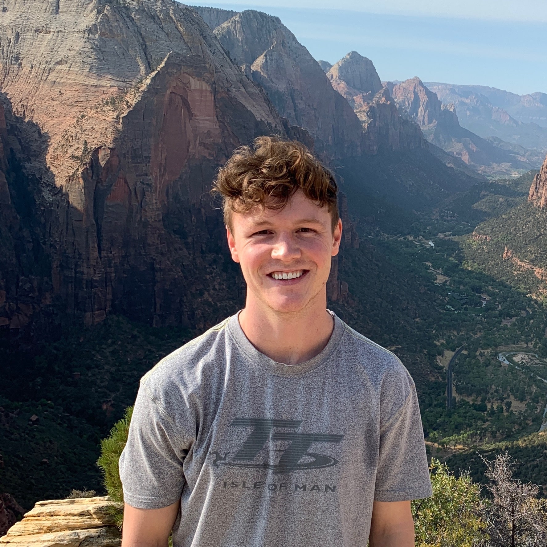 picture of me at angel's landing